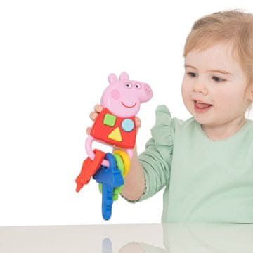 Alltoys Igrača ključi Pujsa Pepa z zvočnimi in svetlobnimi učinki