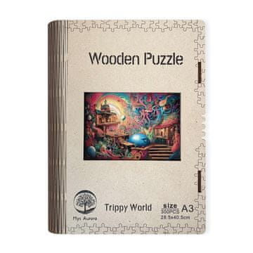 Epee Lesena sestavljanka Trippy World A3 – 300 kosov