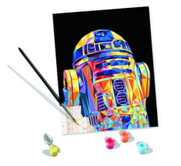 Ravensburger Slikanje po številkah CreArt Star Wars: R2-D2
