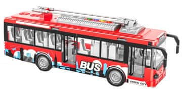 Alltoys Igračni trolejbus s svetlobnimi in zvočnimi učinki
