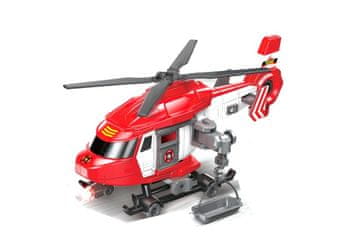 Alltoys Reševalni helikopter 1:16 na vztrajnik z lučmi in zvokom