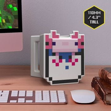 Epee 3D skodelica Minecraft – Axolotl