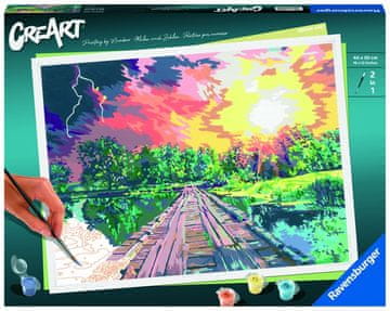 Ravensburger Slikanje po številkah CreArt – Mistično nebo