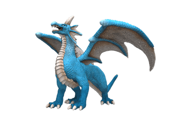 Alltoys Figurica mitičnega vodnega zmaja, 11 cm