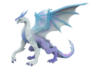 Alltoys Figurica mitičnega zmaja – Vetrni zmaj, 13 cm