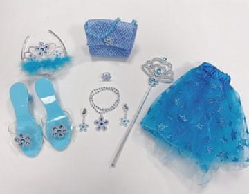 Alltoys Moder komplet za princeso s krilcem, copatki in torbico