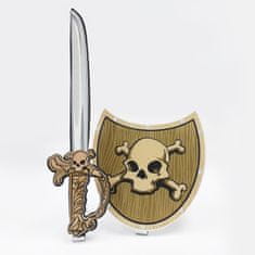 Alltoys Pena meč in ščit z motivom pirata