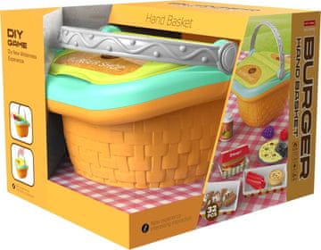 Alltoys Otroški igralni komplet za piknik z 32 dodatki