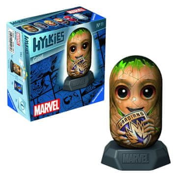 Ravensburger 3D sestavljanka Hylkies Marvel: Groot, 54 kosov