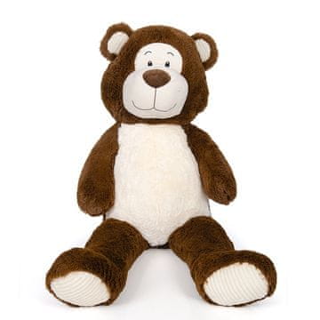 Alltoys Plišasti medved temno rjave barve, 100 cm