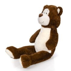 Alltoys Plišasti medved temno rjave barve, 100 cm