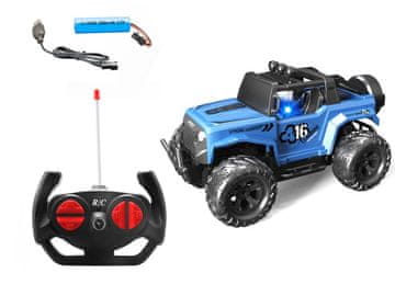 Alltoys Modri terenski RC avto 1:16 z daljinskim upravljanjem