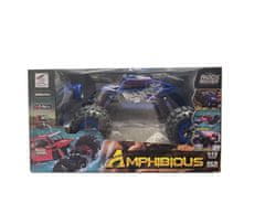 Alltoys Amfibijski RC avto, moder, merilo 1:12