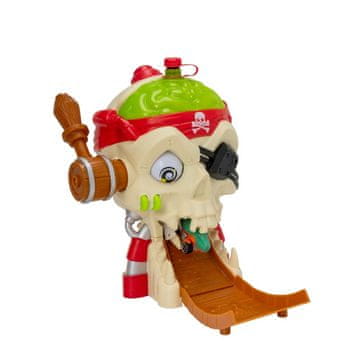 Alltoys Teamsterz piratska glava z avtomobilčkom za spreminjanje barve