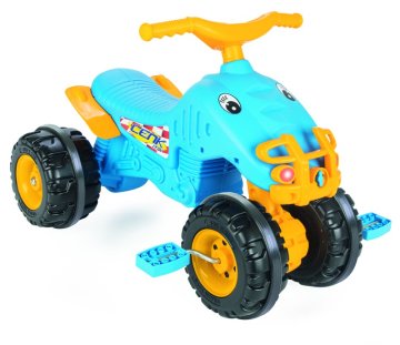 Pilsan Otroški štirikolesnik ATV na pedala, moder