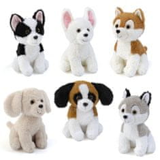Alltoys Plišasti kuža, 24 cm, 6 različic