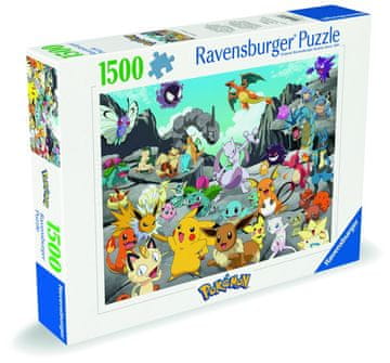 Ravensburger Ravensburger sestavljanka Pokémon, 1500 kosov