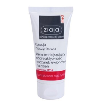 Ziaja Vlažilna krema za občutljivo kožo, nagnjeno k rdečici SPF 6 Capillary Care 50 ml