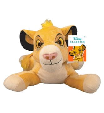 Alltoys Plišasti tiger Simba z zvokom, 30 cm, ležeči