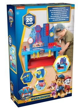 Alltoys Otroška delovna miza Tačke na patrulji z 20 pripomočki