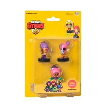 Alltoys Figurice Brawl Stars, 3 kosi, serija 1, z žigi