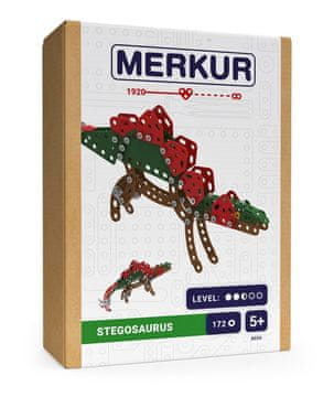 Merkur Merkur Dino – Stegozaver, kovinski model, 172 delov