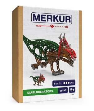 Merkur Merkur Dino – Diabloceratops, kovinski model, 284 delov