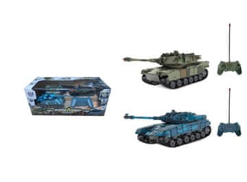 Alltoys RC bojni tank z infrardečim sistemom in vrtečim topom