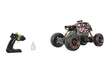 Alltoys Terensko vozilo RC 1:14 z dimnimi in svetlobnimi učinki, rdeče