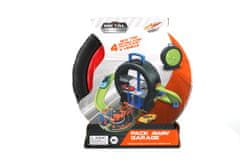 Alltoys Igralni komplet avtomobilčkov v kovčku v obliki pnevmatike, 4 kosi