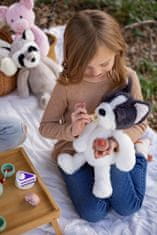 Alltoys Plišasta roza lisica, 41 cm