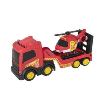 Alltoys Teamsterz gasilski tovornjak s helikopterjem