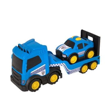 Alltoys Teamsterz policijski tovornjak z avtomobilčkom