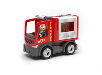 EFKO MultiGO ECO Fire – gasilsko vozilo z zamenljivo nadgradnjo in gasilcem