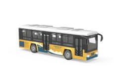Alltoys Rumeni avtobus s svetlobnimi in zvočnimi učinki, funkcija Pull Back