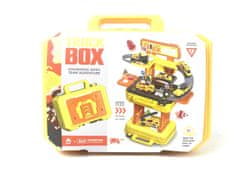 Alltoys Igralni komplet 2 v 1 v kovčku – gradbena vozila