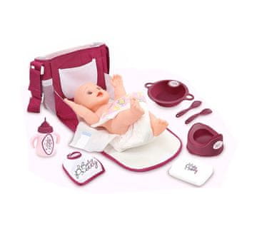 Alltoys Komplet za nego punčke s torbo in stekleničko