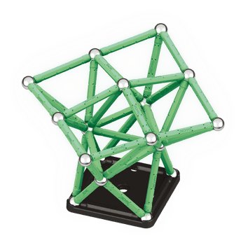 Geomag Geomag Glow magnetni gradbeni set, 93 delov