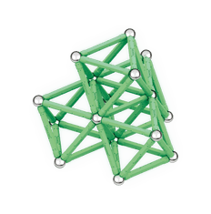 Geomag Geomag Glow magnetni gradbeni set, 93 delov