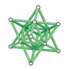 Geomag Geomag Glow magnetni gradbeni set, 93 delov