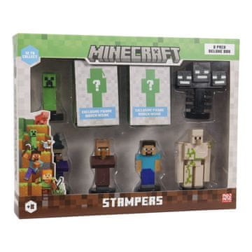 Alltoys Minecraft komplet 8 žigov v luksuzni škatli