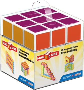 Geomag Geomag Magicube Art magnetne kocke, 27 kosov
