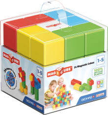 Geomag Geomag Magicube Full Color, 24 magnetnih kock