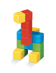 Geomag Geomag Magicube Full Color, 16 magnetnih kock