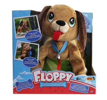 Alltoys Vlečna igrača kuža Floppy – zabaven sprehajalni kuža