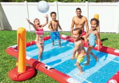 Alltoys Napihljiv športni igralni center z bazenčkom 325 × 267 × 102 cm