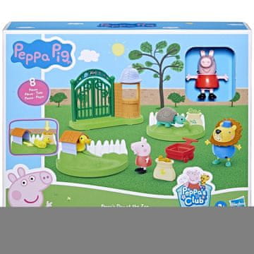 HASBRO Play-Doh Pujsa Pepa – dogodivščine v živalskem vrtu