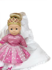 Alltoys Bambolina Molly, 40 cm, princeska s 3 pesmicami