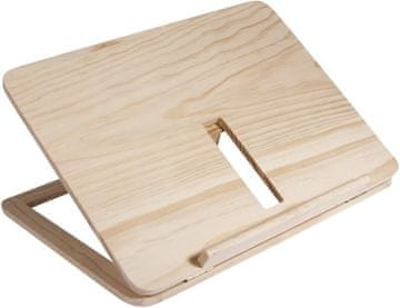 Rayher.	 Rayher 62797000 Leseni stojalo za tablico/knjige, FSC, 28 x 21 x 3.4 cm