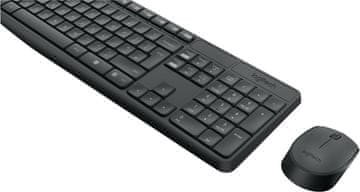 Logitech Logitech MK235 brezžična tipkovnica in miška za Windows (QWERTY)